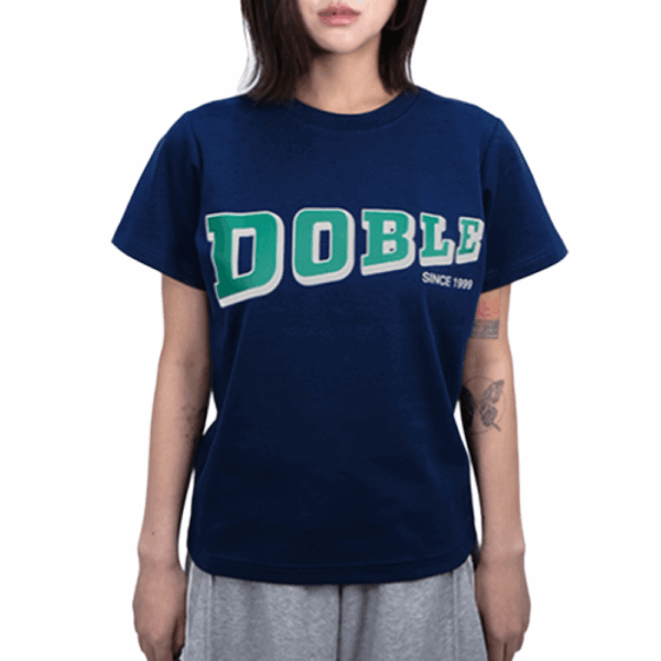 DOUBLENINE Recede logo SLEEVE Tshirt - Image 2