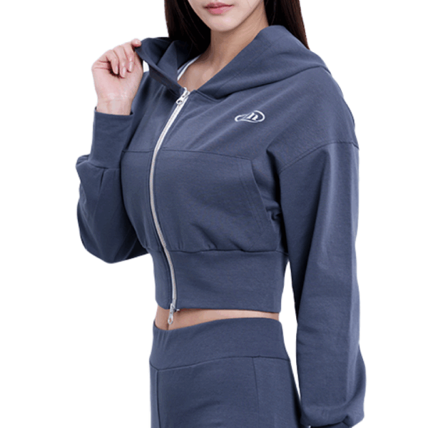 DOUBLENINE Daily Comfort Zip-Up Hoodie - Image 3