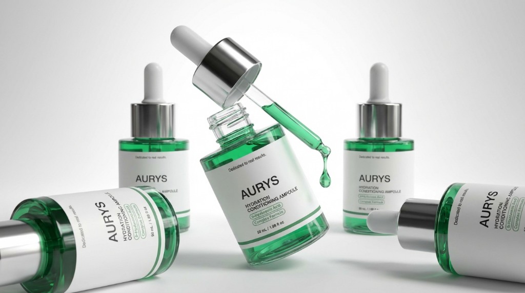 Korean OEM ampoule AURYS 8HA hyaluronic acid