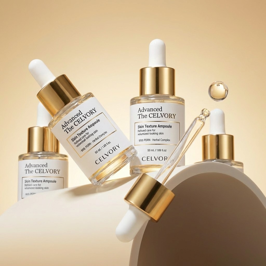 Korean OEM ampoule CELVORY PDRN herbal complex